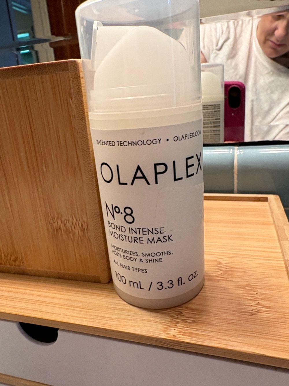 OLAPLEX No.8 Bond Intense Moisture Mask; 3.3 Fl.oz.